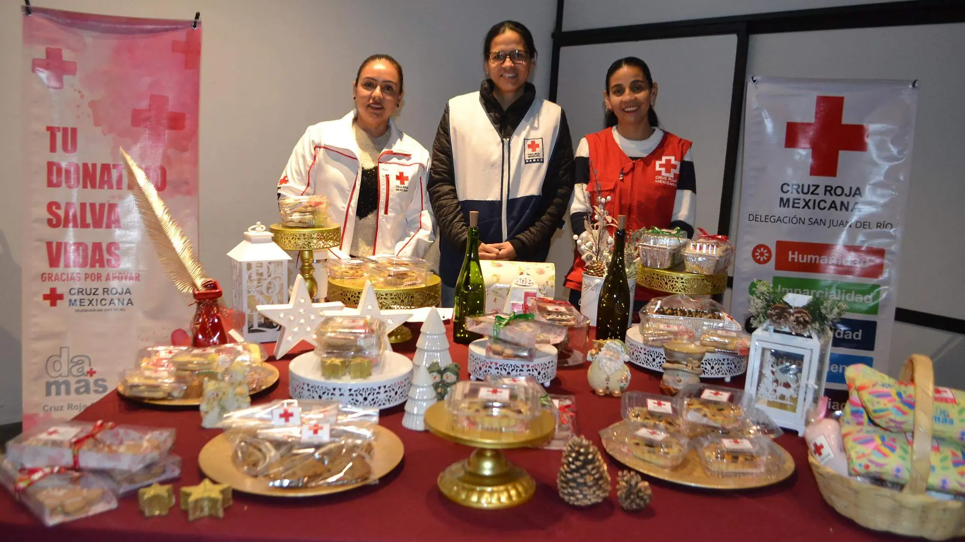 FOTO PRINCIPAL SJR Las damas voluntarias emprenden acciones para recaudar fondos para la institucion